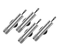 Breeker - Breeker Glass Breaker, Emergency Window Breaking Tool For New Cars Safe Hammer Car Window Breaker Under Water N114(4PCS-Sliver)