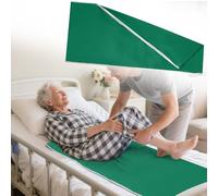 BREENHILL Tubular Slide Sheet,Sliding Cloth for Bed Transfer/Patient Transfer, Sliding Cloth Care for Turning, Moving and Positioning Elderly People for Hospitals, Home, 29"x53" (Green)