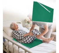 BREENHILL Tubular Slide Sheet,Sliding Cloth for Bed Transfer/Patient Transfer, Sliding Cloth Care for Turning, Moving and Positioning Elderly People for Hospitals, Home, 28"x28" (Green)