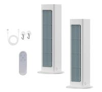 Breeza Max Ac Breezamax Portable Air Conditioner, 2025 New Qinux Breez Max Air Cooler, Beat the Scorching Heat& Humidity-Instantly, Small and Compact Ultra Quiet Energy Efficient(2pcs White)