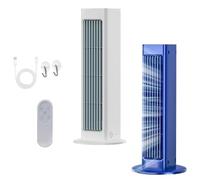 Breeza Max Ac Breezamax Portable Air Conditioner, 2025 New Qinux Breez Max Air Cooler, Beat the Scorching Heat& Humidity-Instantly, Small and Compact Ultra Quiet Energy Efficient(Blue+White)