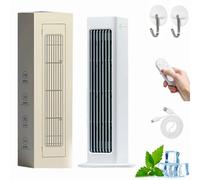 Breezamax,Breeze Max Air Cooler,Qinux Brizaac - Beat the Scorching Heat & Humidity Instantly,Portable Air Conditioners with 3 Speeds,No Drilling Small Air Cooling Fan for Bedroom Office (White)