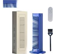 Breezamax, Breeze Max Air Cooler, Qinux Brizaac - Beat the Scorching Heat & Humidity - instantly, Small and Compact Ultra Quiet Energy Efficient, 3-Speed (Blue)