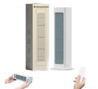 Breezamax, BreezeMax Air Cooler, 2026 New Breezamax Fan, Qinux Brizaac, Small Ultra Quiet Energy Efficient, Breez Max Portable Ac, Beat the Scorching Heat & Humidity Instantly(White,Charging type)