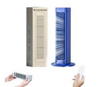 Breezamax, BreezeMax Air Cooler, 2026 New Breezamax Fan, Qinux Brizaac, Small Ultra Quiet Energy Efficient, Breez Max Portable Ac, Beat the Scorching Heat & Humidity Instantly(Blue,Charging type)