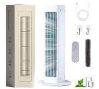Breezamax Portable Ac Unit,Brezzamax Air Conditioner,Breezemaxx Small Ultra Quiet Efficient A/C,Beat the Scorching Heat & Humidity Instantly,Enjoy a Quick,Natural,and Healthy Cool Down(White(with remo