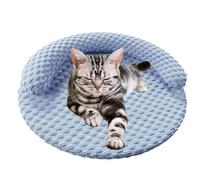Breeze Bed For Cats, Cooling Cushion Pad, Non-slip Cat Mat, Soft Comfort In Warm Weather, Suits Cage Or Couch Use, 17.72x23.62 Inches, For Indoor