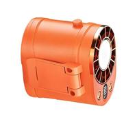 Breeze Device - Digital Power Air Circulator, Silent Cooling Unit, Wind Control System, Clamp Mount Airflow | Rechargeable Clip Fan With Multi Speed Settings For Indoor Outdoor Travel Comfort Cooling