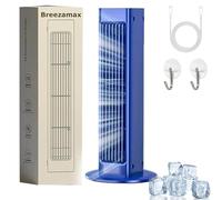 Breeze Max Air Cooler, Qinux BreezaMax - Beat The Scorching Heat & Humidity Instantly, Breezamax Portable Ac, Small and Compact Ultra Quiet Energy Efficient, For Home Office (Blue, No remote)