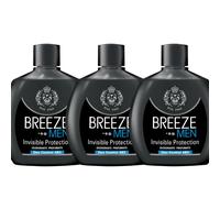 BREEZE Men Invisible Protection Deodorant Long-Lasting Fresh 100ml (Set Of 3)
