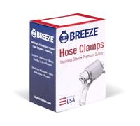 Breeze Mini Worm Drive Hose Clamp, 1-15/16"-2-1/2", 10 Pack, 3632