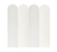 BREEZENEST 20 Pack Self Adhesive Arch Wall Stickers, Modern Minimalist Boho Wall Decals for Bedroom Living Room Nursery, Peel and Stick Vinyl Wall Decor for Smooth Walls Home Decoration (Grey)
