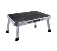 BREEZENEST Folding Step Stool, Anti Slip Foldable Step Stool Supports up to 150kg, Portable Folding Step for Kitchen, Bathroom, Caravan, RV, Camping & Children's Step Stool Home Furniture