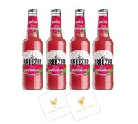 Breezer Watermelon 4 Pack | 2x Celebration Spirits Beer Mats