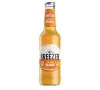 BREEZER Zesty Orange Flavoured Alcoholic Drink, 3.4% vol., 27.5 cl / 275 ml, Pre-Mixed Alcohol in a Ready to Drink Bottle
