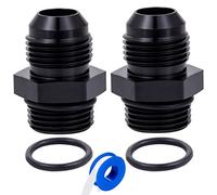 Breezliy 10AN ORB Male Flare to 10AN O-Ring Fitting Adapter 2PCS