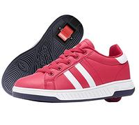 Breezy Roller Aurora | Size 4 UK | 2-1 Skate Trainer W Wheels Children’s Skates | Junior Style Shoe W Easy Click in Wheels Fit W EVA Ergonomic Insole | Easy For Beginners