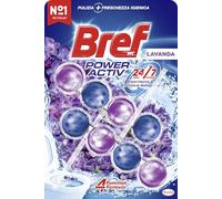 Bref WC Power Activ Lavender, Cleaner, Toilet Cleaner, Cleaner, Fresh, 1 Pack of 2
