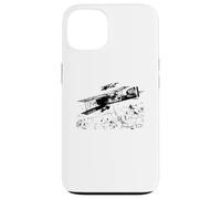 Breguet XIV WW1 French Bomber Aircraft Illustration Case for iPhone 13