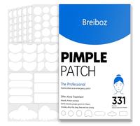 Breiboz Day and Night Acne Pimple Patches for Face Invisble Spot Patches for Cover Zits and Blemishes with Tea Tree, Salicylic Acid & Cica Oil-280 Patches, 5 Sizes, 2 Thickness
