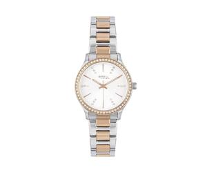 Breil Abby EW0666 Women's Watch Single Colour Silver Dial Movement Only Time - 3H Quartz and Bracelet Steel Coloured Silver + Pink