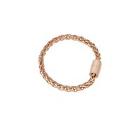 Breil - Bracelet for Women with Small Wave Element MAGNETICA SYSTEM Collection TJ2932 - Women's Jewellery - Convertible Bracelet Combinable with Other Collection Elements - Rose Gold Steel, 19 cm