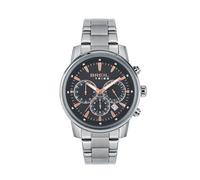 Breil Caliber Black dial Chronograph Men's Watch EW0723 Steel case and Bracelet
