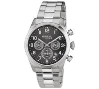 Breil - Classic Elegance Steel Watch for Men, Silver, One Size, Bracelet