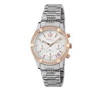 Breil - Women's Collection Watch C'est Chic EW0426 - Lady's Cronograph Watch with Crystals - Steel Watch Strap - 36 mm