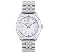 Breil Hyper Collection Watch Analogue Dial Time Only Movement 3H Quartz Steel Strap for Women, Silver, Taglia Unica, Modern, Casual