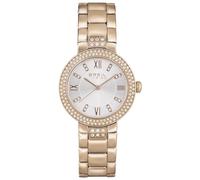 Breil Ladys' Dance Floor Watch Collection Mono-Colour Silver dial 3 Hands Quartz Movement and IP Coloured Stainless Steel Bracelet EW0505