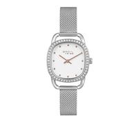 Breil Ladys' Penelope Watch Collection Mono-Colour Light Gun dial 2 Hands Quartz Movement and IP Coloured Stainless Steel Rose Gold MESH EW0540