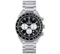Breil Men's Cruiser Watch with Chrono Quartz Movement and Steel Strap, Black, Taille Unique, Bracelet