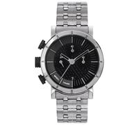 Breil Men's Lil Tribe Watch Collection BI-Colour Black dial Chrono Quartz Movement and Steel Steel Bracelet EW0469