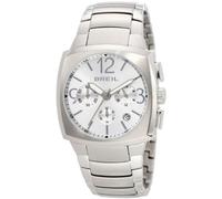 Breil Men's Quartz Chronograph Watch TW0765 with Stainless Steel Case, White Dial and Stainless Steel Bracelet