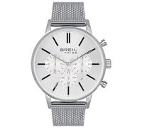 Breil - Men's Watch Avery Collection EW0493 - Men's Watch Gent with Analogic White Dial - PE902 SUNON Movement - 3H Quartz - Stainless Steel Mesh Watch Band