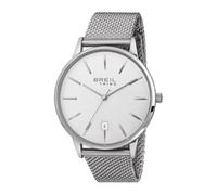 Breil - Men's Watch Avery Collection EW0493 - Men's Watch Gent with Analogic White Dial - VJ52 TIME Module Movement - 3H Quartz - Stainless Steel Mesh Watch Band