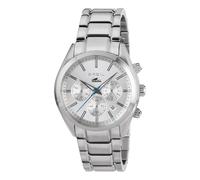 Breil - Mens Watch Manta City Collection TW1607 - Mens Wristwatch with Silver Analogue Dial - MIYOTA GM10 Movement - Mens Quartz Watch - Steel Wristband