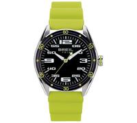 Breil Orologio Uomo Score Verde Tribe, Neon Green/Black, One Size, Strap.