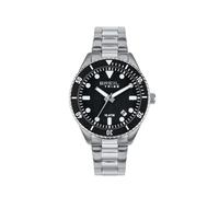 Breil Overhand EW0716 Men's only time Watch in Steel, Black Background