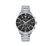 Breil Overhand Men's cornograph Watch, Black Background EW0713 316L Steel