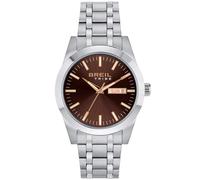 BREIL Rank EW0737 - Man - 40 mm - Analogue - Quartz - Mineral Glass Brown 40 mm