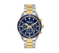 Breil Sail Sail Chronograph Watch Blue Fund EW0744 Bicolor Steel case and Bracelet