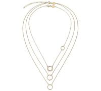 Breil set 2 collane Tetra acciaio finitura IP Gold TJ3170