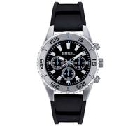Breil TW1998 Men's Sprinter Watch with Blue Dial Movement Chrono Quartz E Bracelet Steel Silver, Black, Unique Waist, Modern, Casual