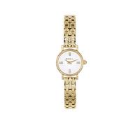 Breil TW2020 Women's Darling Dial White Movement Only Time Quartz E Bracelet Coloured Steel Gold