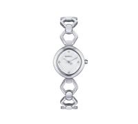 Breil TW2027 Women's Flake Dial White Movement Only Time Quartz E Bracelet Steel Silver