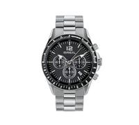 Breil Tyler TW2057 Men's Chronograph Watch in Steel, Black Background