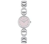 Breil, Type Collection, Women's Steel Watch, Quartz Movement Only Time TMI VJ20, Jewellery Clasp, Water Resistant, Adjustable Length 13.5-19 cm, Case 24 mm, Silver-Rose