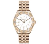 Breil Watch Collection Hyper Dial Analogue Movement Only Time - 3H Quartz and Steel Bracelet for Women, Rose-Gold, One Size, Modern, Casual
